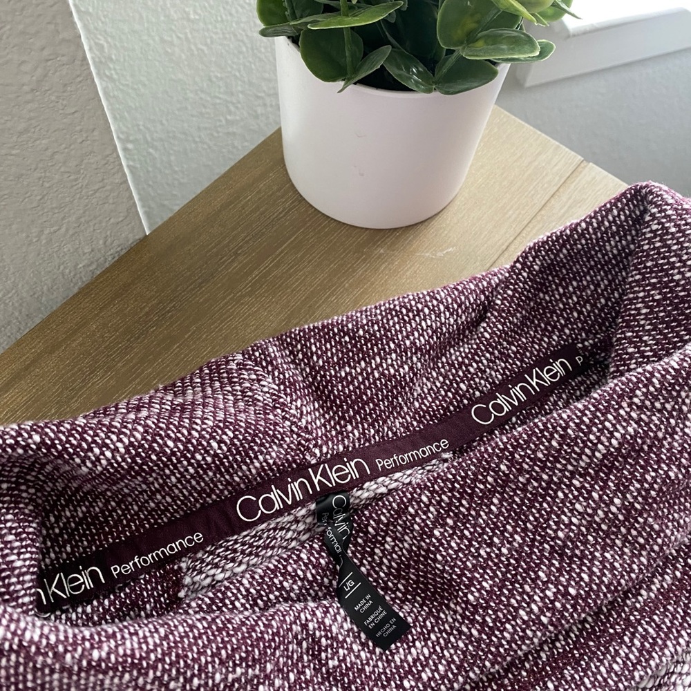 Calvin Klein Performance Cowl Neck Sweater